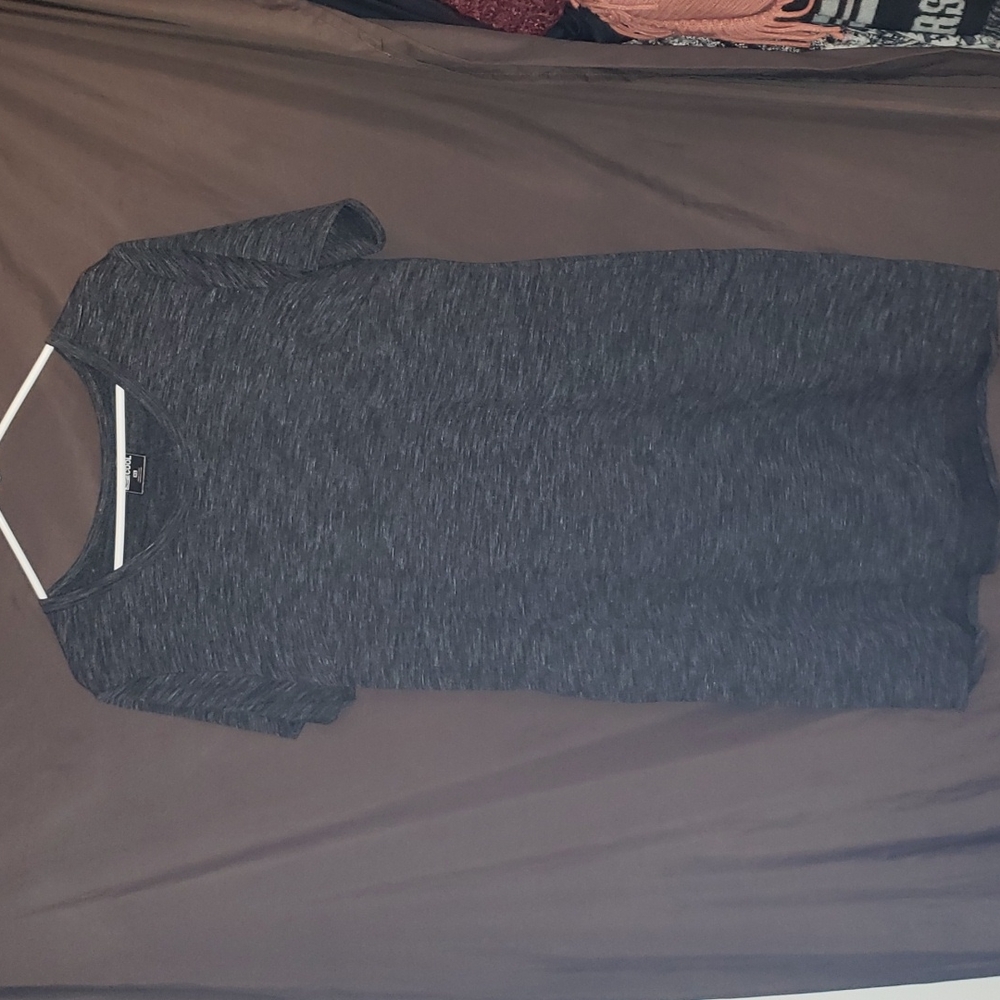 Used, size XL charcoal dress